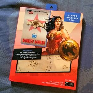 ⭐️Incredibuilds 3D Wooden Wonder Woman Puzzle⭐️